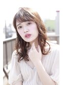 吉祥寺エアリーグレージュひし形シルエットクラウドマッシュ/296