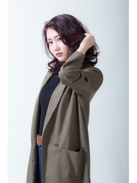 ヘアーアンドライフ ガーデン(HAIR&LIFE Garden) 艶カラーに毛先にゆるカール！