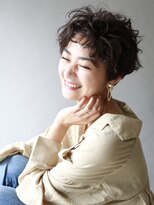 ザビー(THE B)&nbsp;【本八幡The B】クセ毛風パーマスタイル