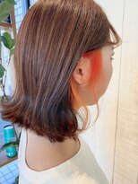 ロッコ 深谷店(ROCCO) #イヤリングカラー#ケアブリーチ#カラーバター#N.カラー