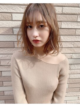 グレース(GRACE) ナチュラル大人っぽロブシースルーベージュ/大山