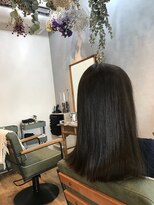 ヘアーサロン アンズ&nbsp;暗めなニュアンスなスモーキアッシュ