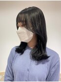 【 YOKE 】シアーグレー暗髪ヨシンモリエギョモリ