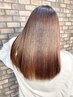 【美髪】酸性ストレート+カット