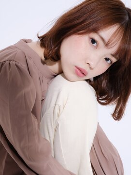 デイジー インデックスヘア 大島店(DAISY index hair) ★イメチェンチェリーブラウンモードダークアッシュ愛されミディ