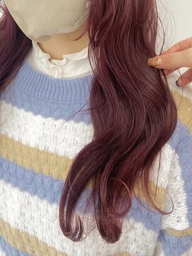 ネオリーブ クーロ(Neolive curro) ピンクカラー/赤系カラー×美髪韓国へア[横浜/東神奈川]