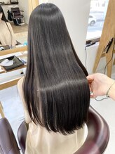 sahoによるこだわりの髪質改善酸性ストレート