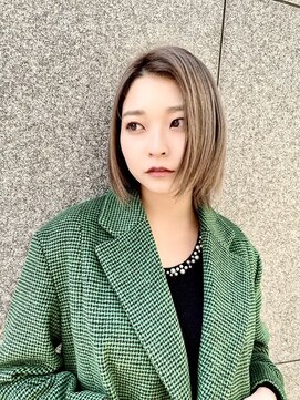 リープアルケー ヘアアンドヘッドスパ 錦糸町北口店(leap arche Hair&head spa) ミディアムレイヤーカット/似合わせカット/髪質改善/錦糸町
