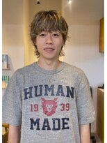 コンティニュー オモテサンドウ(CONTINUE OMOTESANDO)&nbsp;お手入れ簡単！ラフなナチュラルニュアンスパーマメンズカット