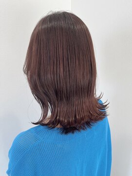 シーン(scene) ブリーチ無しピンクブラウン