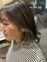 エムプラス センター北(M.plus)&nbsp;ボブ×インナーカラー