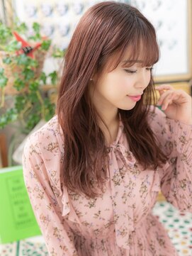 カバーヘア ブリス 志木南口駅前店(COVER HAIR bliss) ★レッドブラウンフレンチカジュアル小顔ロング20代30代40代★10