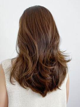 アイティーバイアルバム 松戸店(IT by ALBUM) まろベージュ_ハッシュカットフルバングレッドブラウン_ba475451