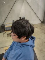 ビーヒアナウ N゜03 金沢駅西店(BE HERE NOW) メンズ/刈り上げないマッシュ/くせ毛活かし/ナチュラル束感