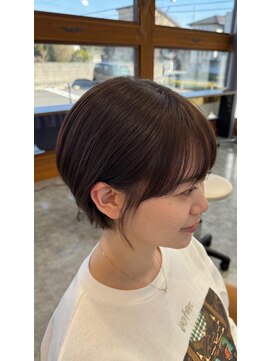 エムサロン 前橋川原(emusalon) 手ぐしでまとまるショートヘア