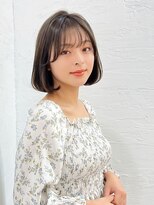 エミュー 大船店(emue)&nbsp;イメチェン/ホワイトブロンド/外ハネボブ/美髪/大船