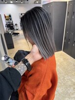 メリー オオサカ(Merly Osaka)&nbsp;暗めバレイヤージュは放置できる！_smoky gray_