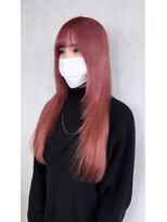 アース 甲府昭和店(EARTH)&nbsp;ピンクカラー_ケアブリーチ_ピンクベージュ