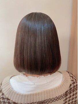 ユキオグループ グラン(yg GRAN) 小顔補正立体カット×ナチュラル丸みボブ 10代20代30代40代50代