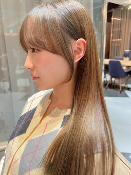コードセブンス(Chord seventh)の写真/《トレンド×似合わせ》顔周りが印象を決める、結んだ時だって可愛く◇あなただけのおしゃれヘアを実現♪
