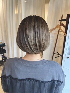 タイムイズマミー(Time is mummy) ハイライト×ナチュラルブラウン