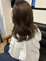 アンジュールリバティー(UN JOUR LIBERTY)&nbsp;オリーブグレージュ×レイヤー