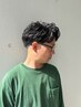 【林指名限定】メンズカット＋パーマ＋補修トリートメント ￥6950～
