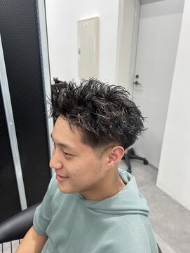 メンズ サロン ドット トウキョウ 町田店(men's salon dot. tokyo) スパイキーショート×ピンパーマ
