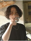 夜風に吹かれて/ビールがよく合うミディアムパーマ