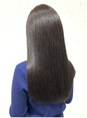 艶髪ロング 透明感カラー 髪質改善トリートメント