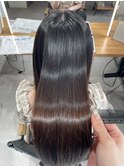 髪質改善ストレート