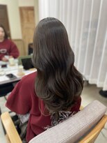 マインドヘアー(MiND HAiR) グレージュブラウン_レイヤーウェーブ_髪質改善カール_91