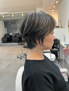 アルトル 池袋2nd(altru) ◇大人可愛い20代30代40代50代前下がりショートボブ丸みショート