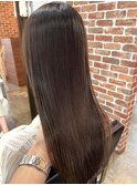 大人ボブレイヤーカットアッシュカラーダブルカラーおしゃれ女子