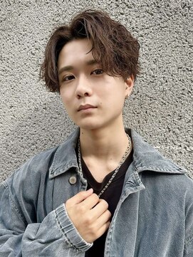 ブラック 横浜(BLUCK) 横浜駅/学割U24/メンズサロン/フェザーパーマ/シャドウパーマ