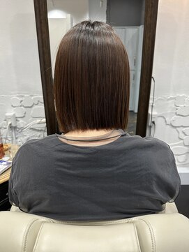 アルコイリスバイドールヘアー(ARCOIRIS by Dollhair) 酸性ストレート髪質改善トリートメント縮毛矯正ボブショート艶髪