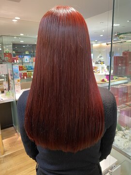 シーン(SCENE) 髪質改善/縮毛矯正/レイヤーカット/セミロング/伸ばしかけヘア