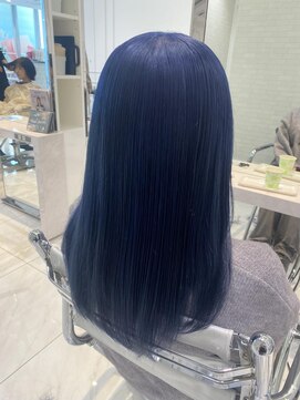 ヘアーアンドメイク ニューヨークニューヨーク 姫路店(Hair&Make NYNY) ブルーラベンダーカラー