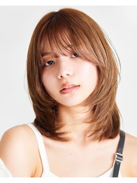 ラフィス ヘアー ティーダ 沖縄店(La fith hair tida) 【La fith】オリーブベージュ×顔回りレイヤー