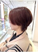 お手入れ簡単/30代/40代/50代/ハンサムショート/