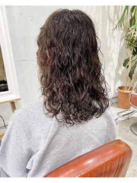 プードルパーマミディアムパーマスパイラルパーマおしゃれパーマ