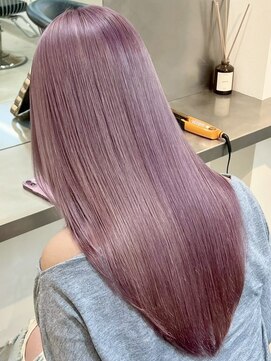 ラベンダーピンク/ラベンダー/艶ハイトーン/ブリーチ