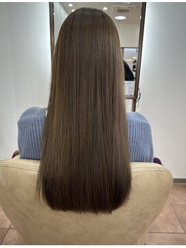 オブジェ ナチュレ(OBJE’T nature) オリーブカラー＋髪質改善カラー【出水裕大】