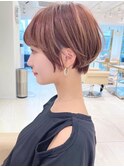ショートボブ髪型20代30代40代50代前髪あり前髪無し丸顔表参道