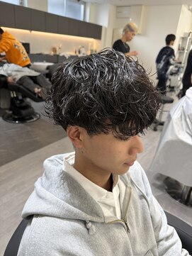 ビカムメンズヘアー 栄店(become men's hair) シャドウパーマ/韓国ヘア