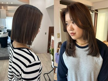 ワンエイティーディグリース 中目黒(180°One Eighty Degrees.)の写真/骨格やパーソナルカラーに合わせたスタイル提案が人気◎【ブリーチ/ダブルカラー/ハイトーン/ハイライト】