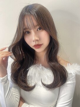 ノク 渋谷(nok) 艶ブラウンカラー×レイヤーカット