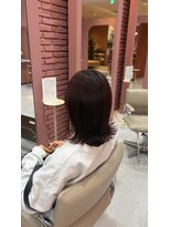 ニナ 梅田(nina)&nbsp;ワインレッドカラー♪