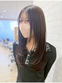 宇都宮レイヤーカットショートヘア白髪ぼかしハイライト白髪染め