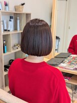 ヘアーズ 住吉店(HAIRZ) 《HAIRZ》林真紀 ミニボブとチョコレートブラウン